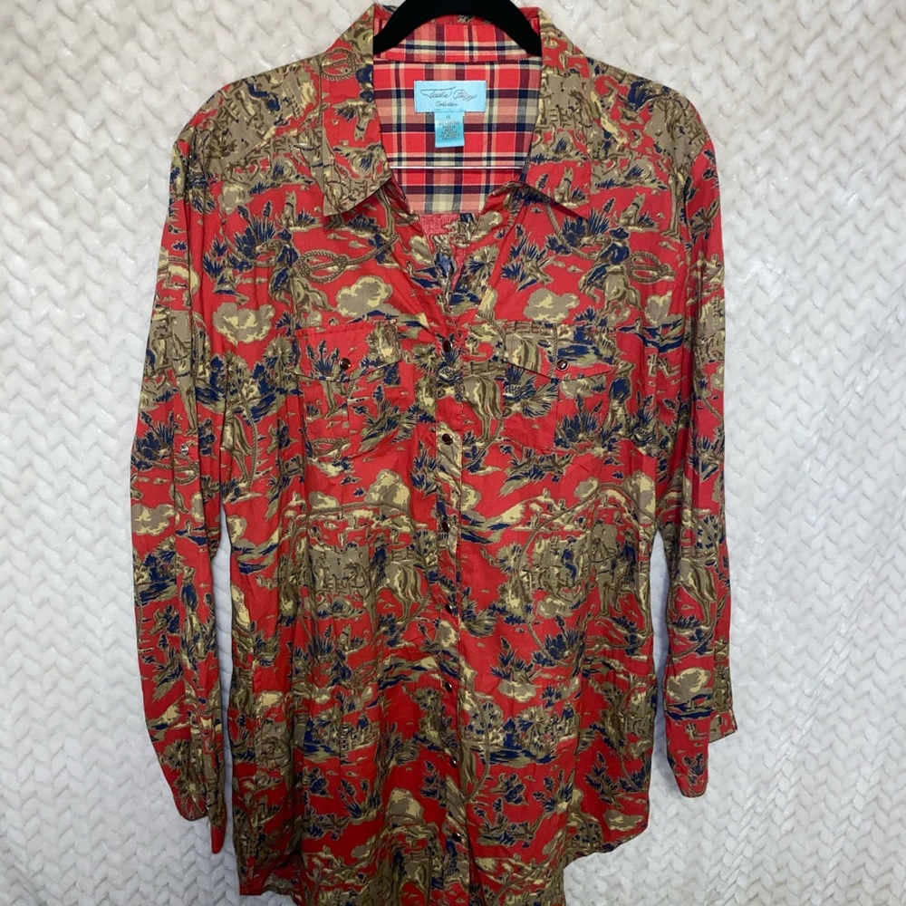 Tasha Polizzi button down shirt